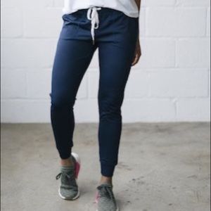 ZYIA Navy Cozy Joggers